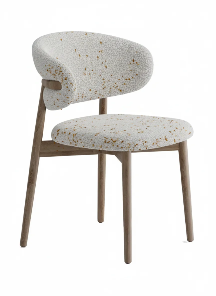 Грязная обивка стула до химчистки НН